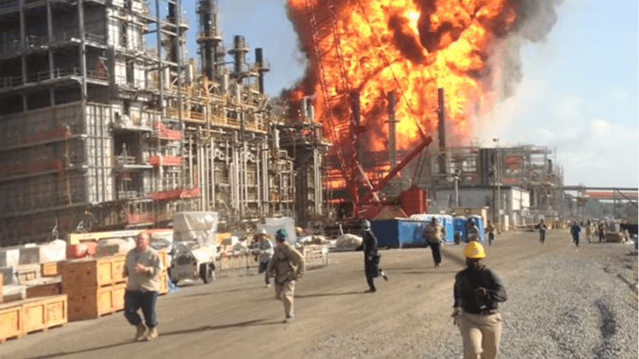 Williams Olefins Plant Explosion and Fire