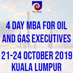 4 Day MBA for Oil and Gas Executives (21-24 Oct 19 KL)