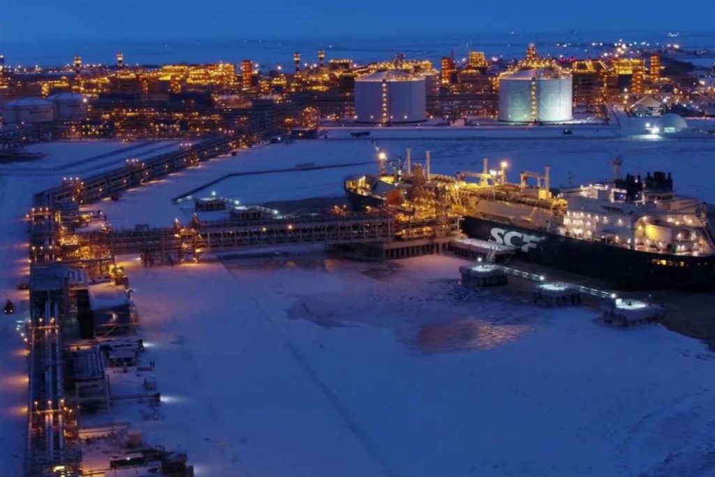 Novatek Arctic LNG export terminal