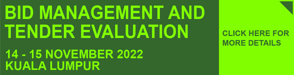 Bid Management and Tender Evaluation (14-15 Nov 2022 KL)