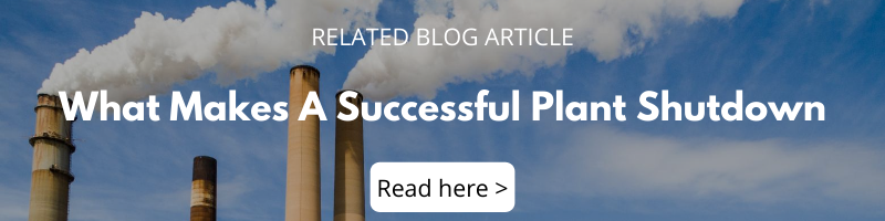 Blog - what makes a successful plant shutdown