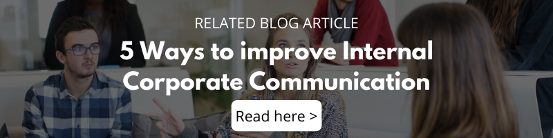 Blog - 5 Ways to improve Internal Corporate Communication