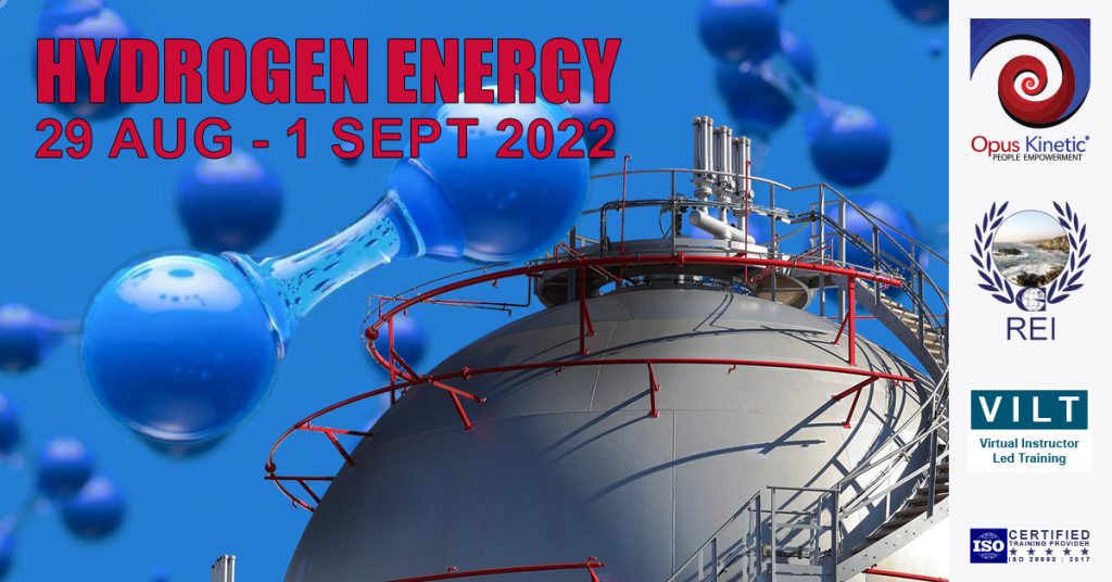 Hydrogen Energy (29 Aug - 1 Sept 2022)